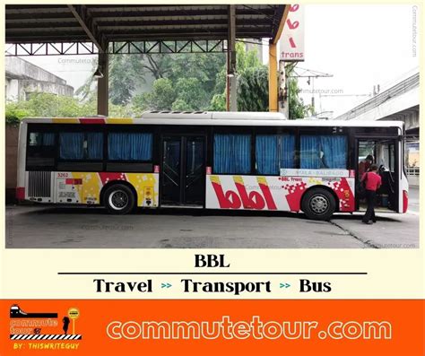 BBL Bus Schedule from Buendia to Laguna .